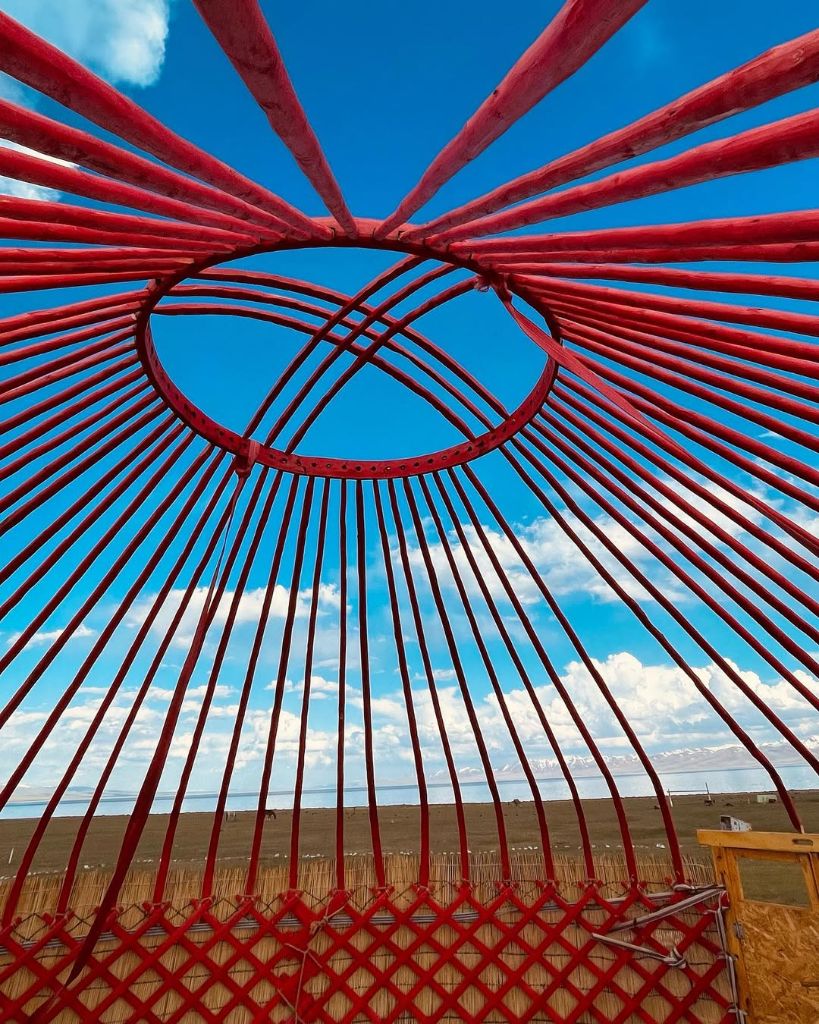 Yurt frame